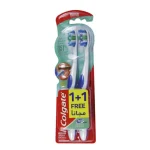 كولجيت فرشاة اسنان 360 نظافة الفم الكاملة 2 حبة متوسطة