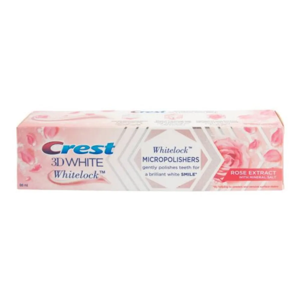 CREST-TOOTH-PASTE-3D-WHITE-LOCK-88-ML.webp كرست معجون اسنان بياض ثلاثي الابعاد وايت لوك 88 مل - الصورة 1