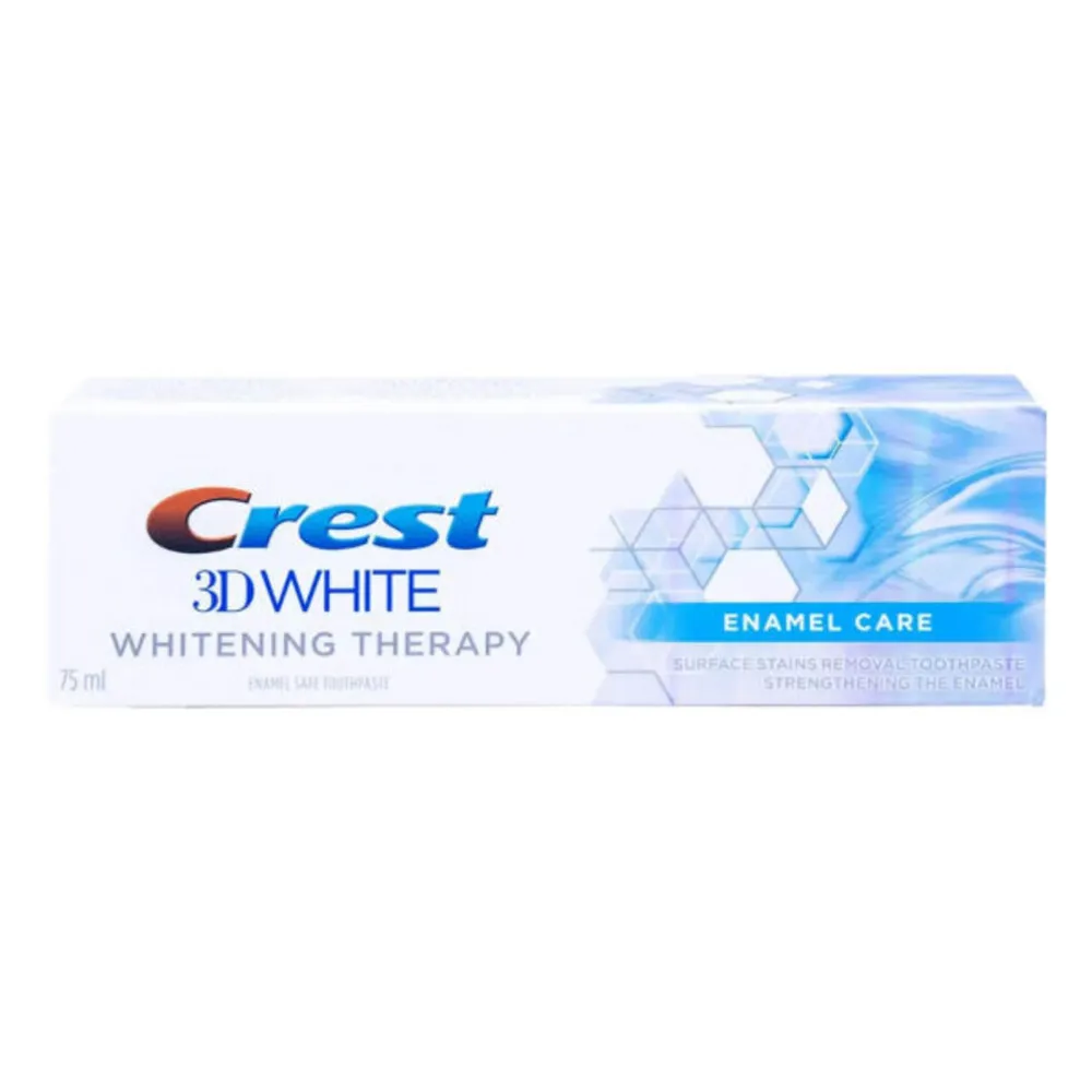 CREST-TOOTH-PASTE-3D-WHITE-WHITENING-THERAPY-ENAMEL-CARE-75-ML-12C.webp كرست معجون اسنان بياض ثلاثي الابعاد وايتنيج ثيرابي عناية المينا 75مل - الصورة 1