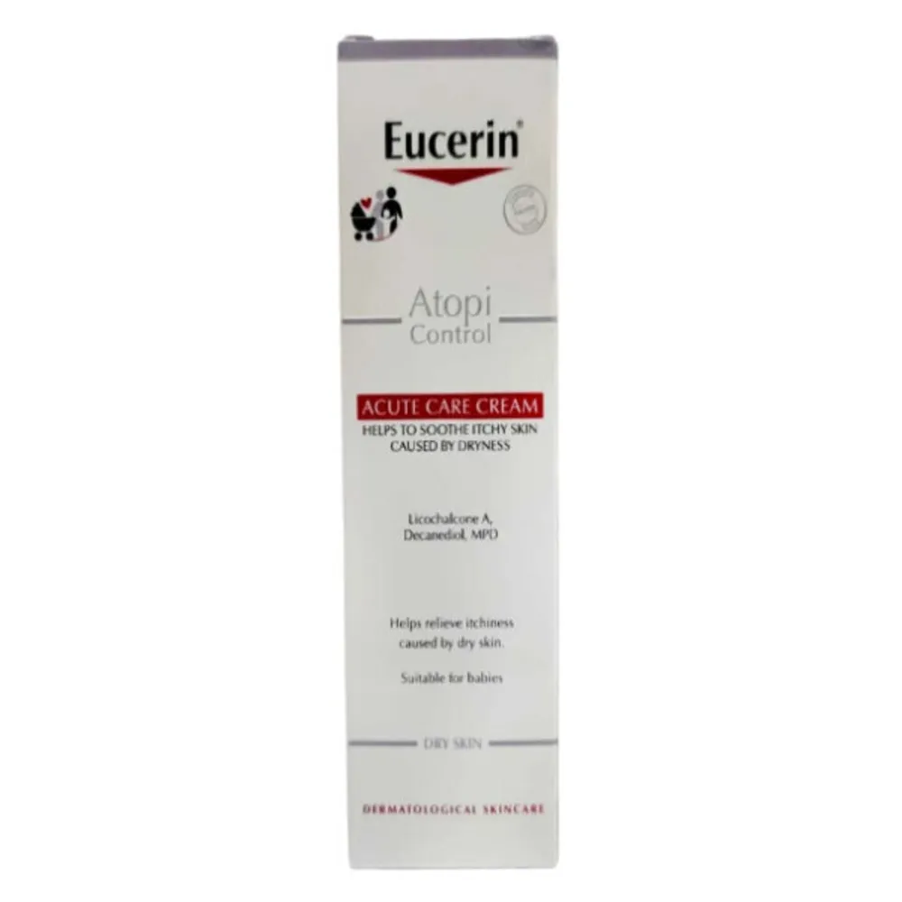 EUCERIN-ATOPICONTROL-ACUTE-CARE-CREAM-40-ML.webp يوسرين كريم العناية المكثفة اتوبي كنترول 40 مل للبشرة الجافة - الصورة 1