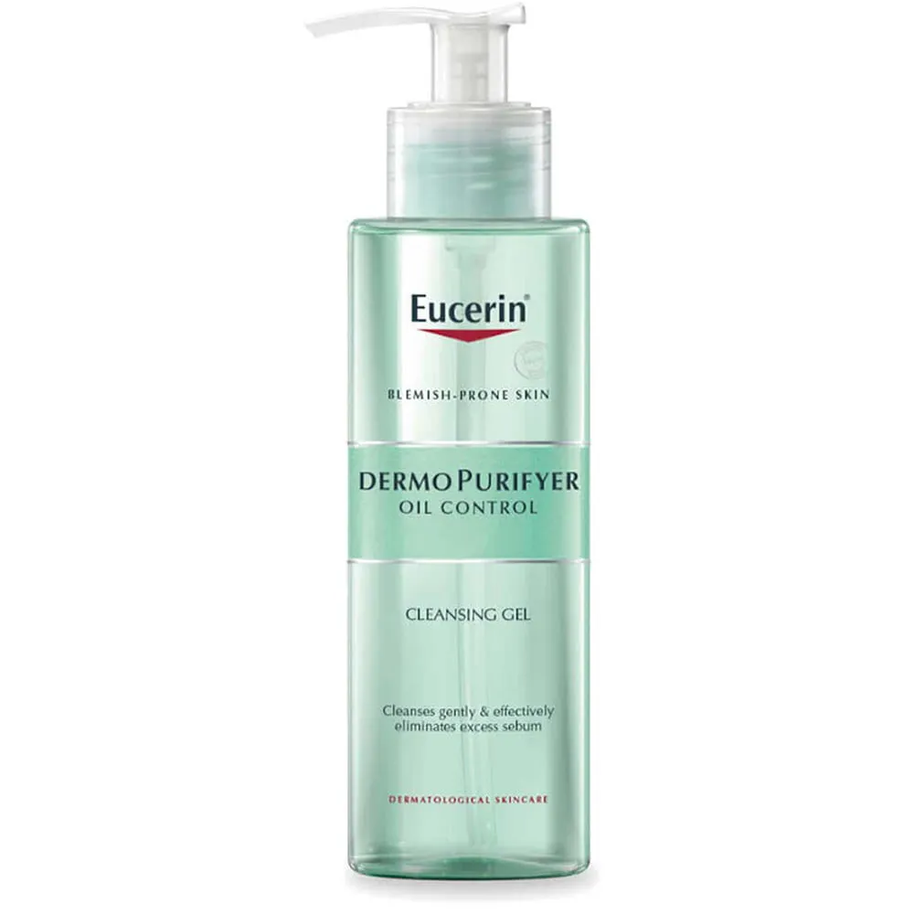 EUCERIN-DERMO-PURIFIER-SKIN-CLEANISING-GEL-200-ML.webp يوسيرين ديرمو بيوريفير جل منظف للبشرة 200 مل - الصورة 1