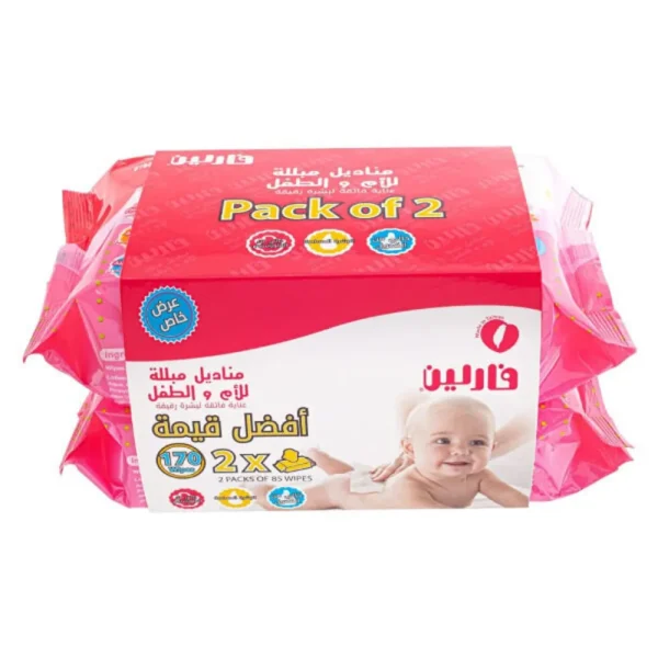 فارلين مناديل مبلله للطفل