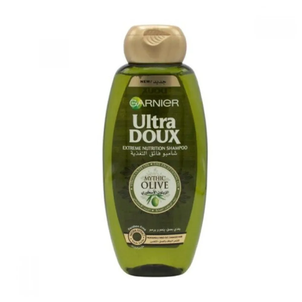 GARNIER-ULTRA-DOUX-HAIR-SHAMPOO-MYTHIC-OLIVE-400-ML.webp غارنييه الترا دو شامبو بالزيتون الاسطوري 400 مل - الصورة 1
