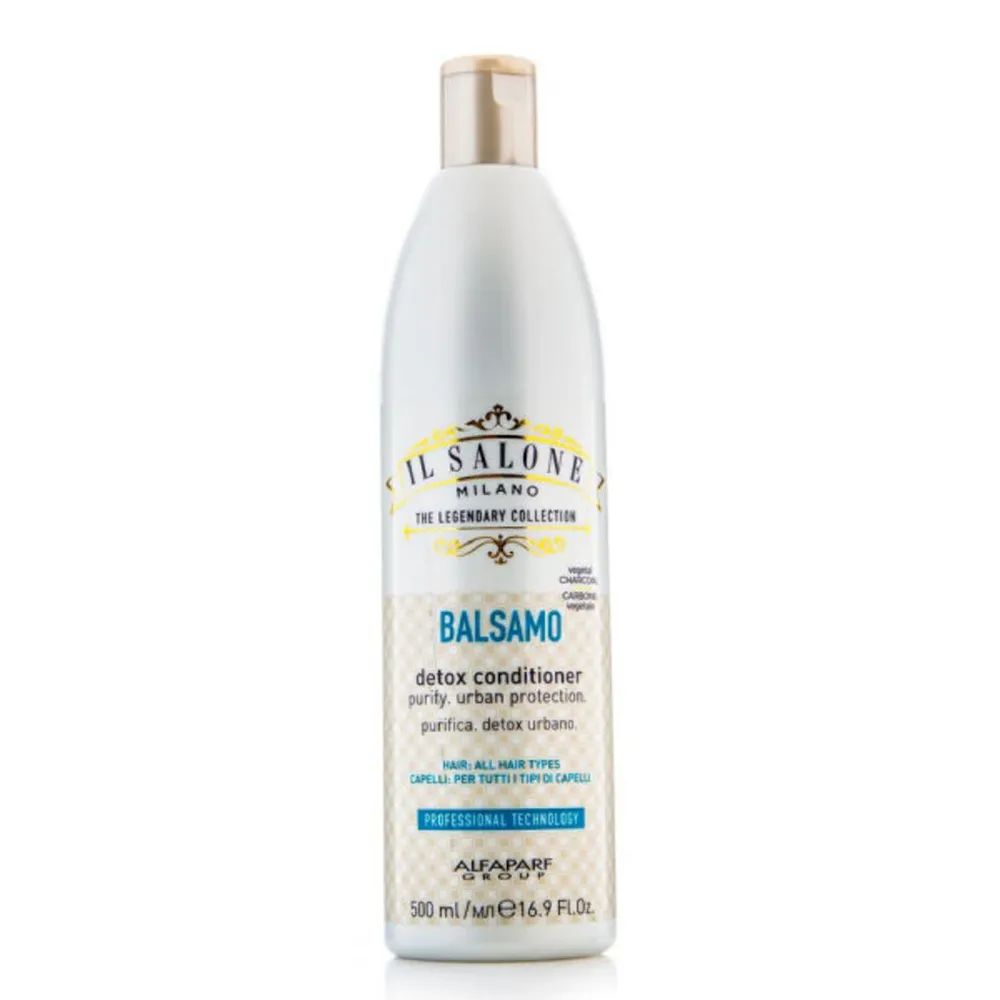 IL-SALON-MILANO-CONDITIONER-DETOX-500-ML.webp ال صالون بلسم للشعر ديتوكس بالفحم 500 مل - الصورة 1