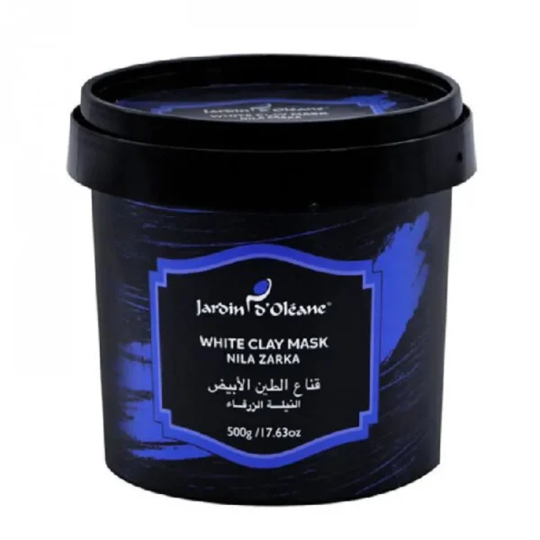 جاردن اوليان قناع الطين الابيض النيله الزرقاء 500 جرام