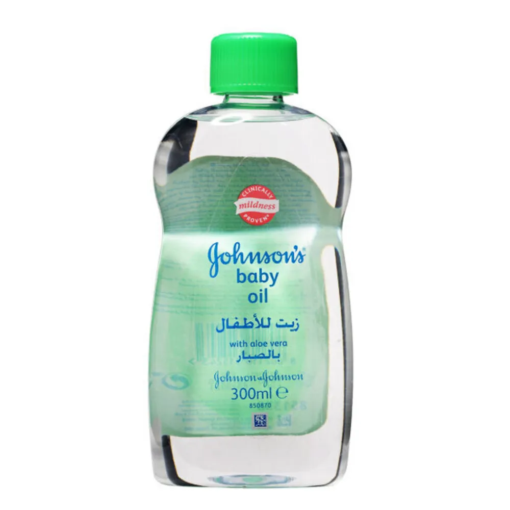 JOHNSON-BABY-OIL-ALOE-VERA-300-ML.webp جونسون زيت اطفال بالصبار300 مل - الصورة 1