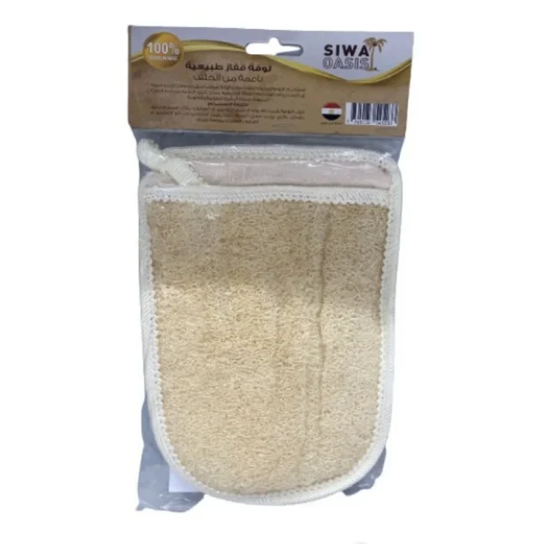 لوفه قفاز طبيعيه ناعمه