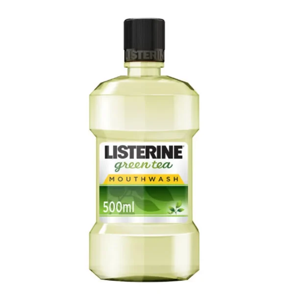 ليسترين غسول الفم بالشاي الاخضر 500 مل