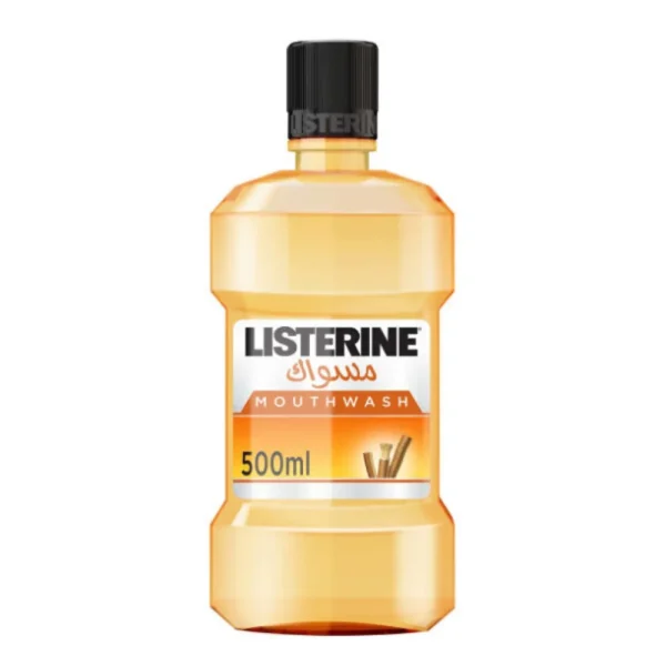 ليسترين غسول الفم بالمسواك 500 مل