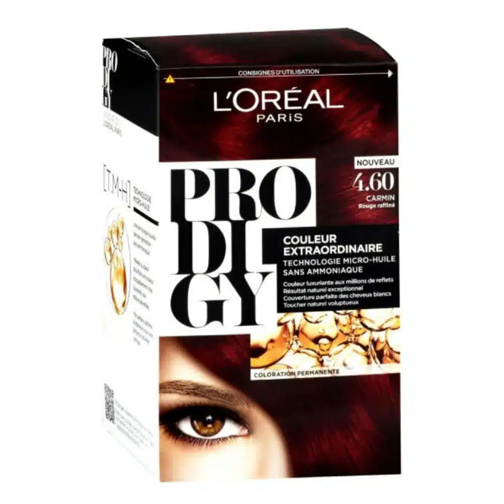 LOREAL-HAIR-COLOR-PRODIGY-NO-AMMONIA-DEEP-RED-4.6.webp لوريال صبغة شعر بروديجي بدون امونيا احمر عميق 4.6 - الصورة 1