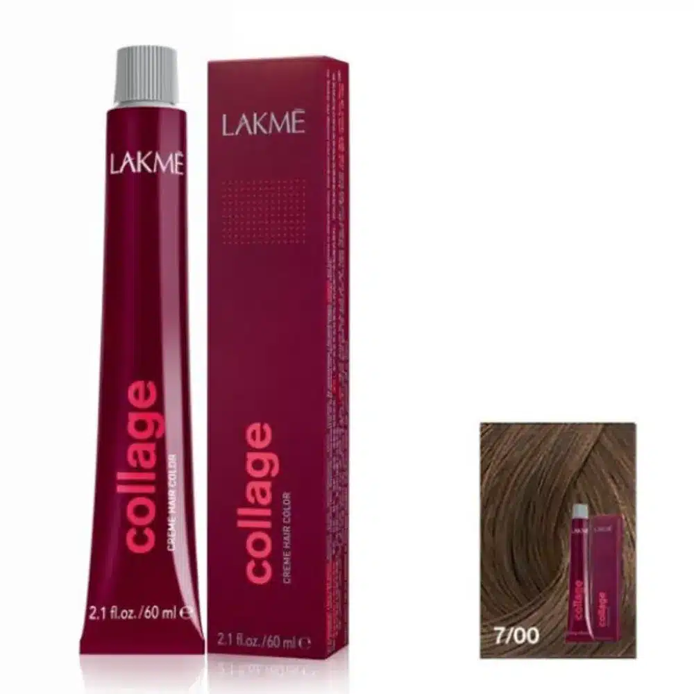 Lakme-Hair-Color-collage-60-ml-7-00.webp لاكمى كولاج اشقر متوسط 7/00 - 60 مل - الصورة 1