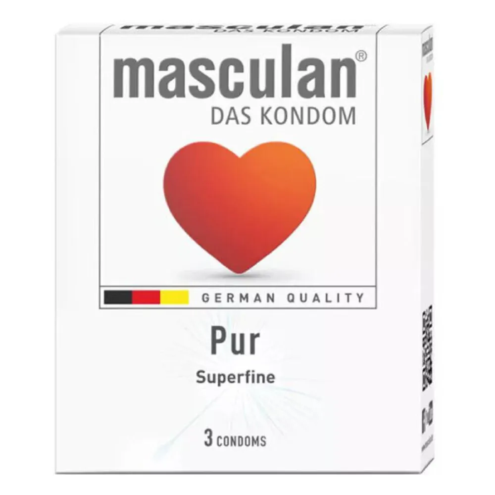 MASCULAN-CONDOM-PURE3-P16-C-114270.webp ماسكيولان واقي ذكري نقي 3 حبة - الصورة 1