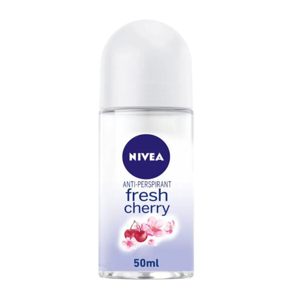NIVEA-DEODERANT-ROLL-WOMEN-FRESH-CHERRY-50-ML.webp نيفيا مزيل عرق رول النساء فريش تشيري 50 مل - الصورة 1