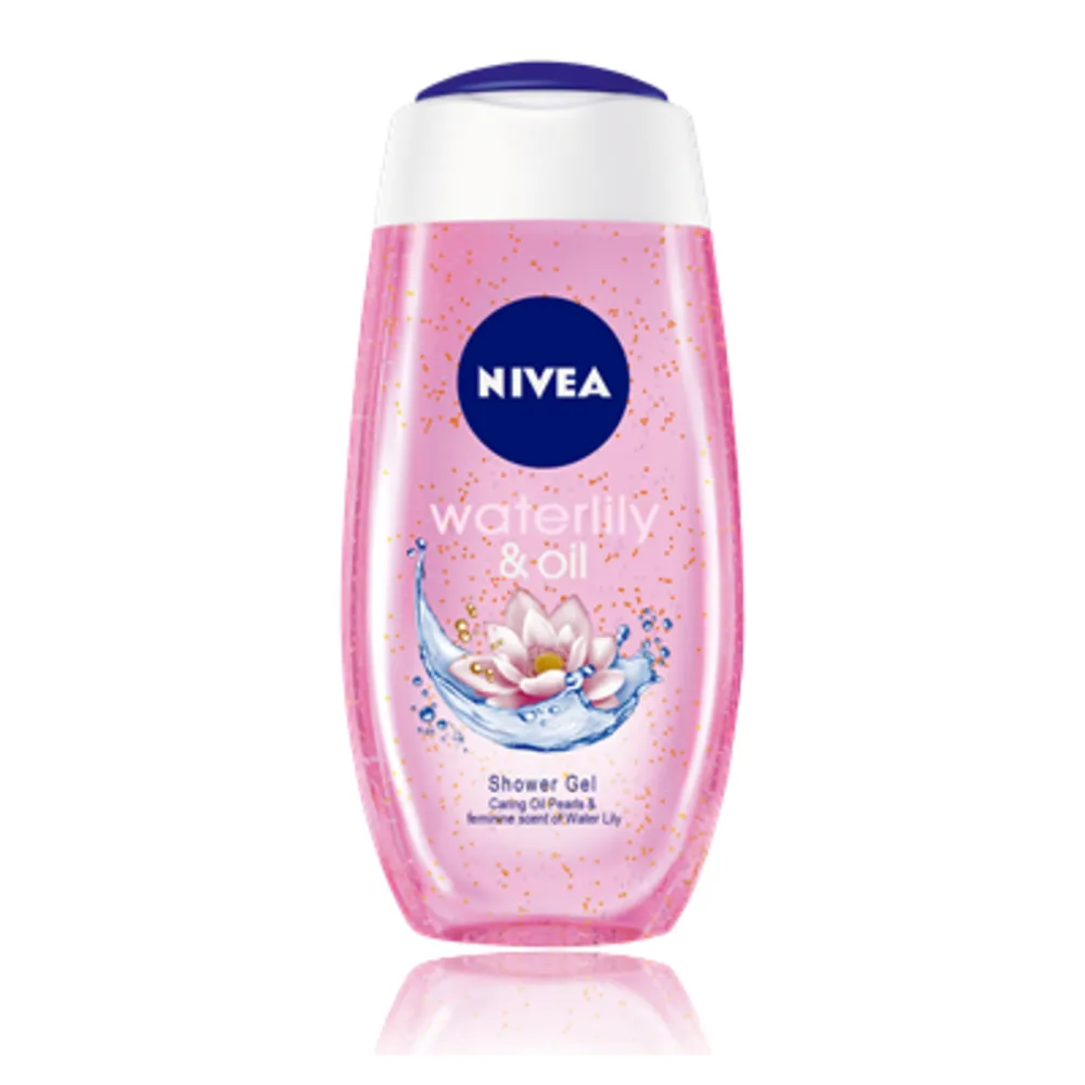 NIVEA-SHOWER-GEL-CARE-OLI-PEARLS-WATERLILY-SCENT-250-ML.webp نيفيا جل استحمام حبيبات زيت العناية وعطر الزنبق 250 مل - الصورة 1