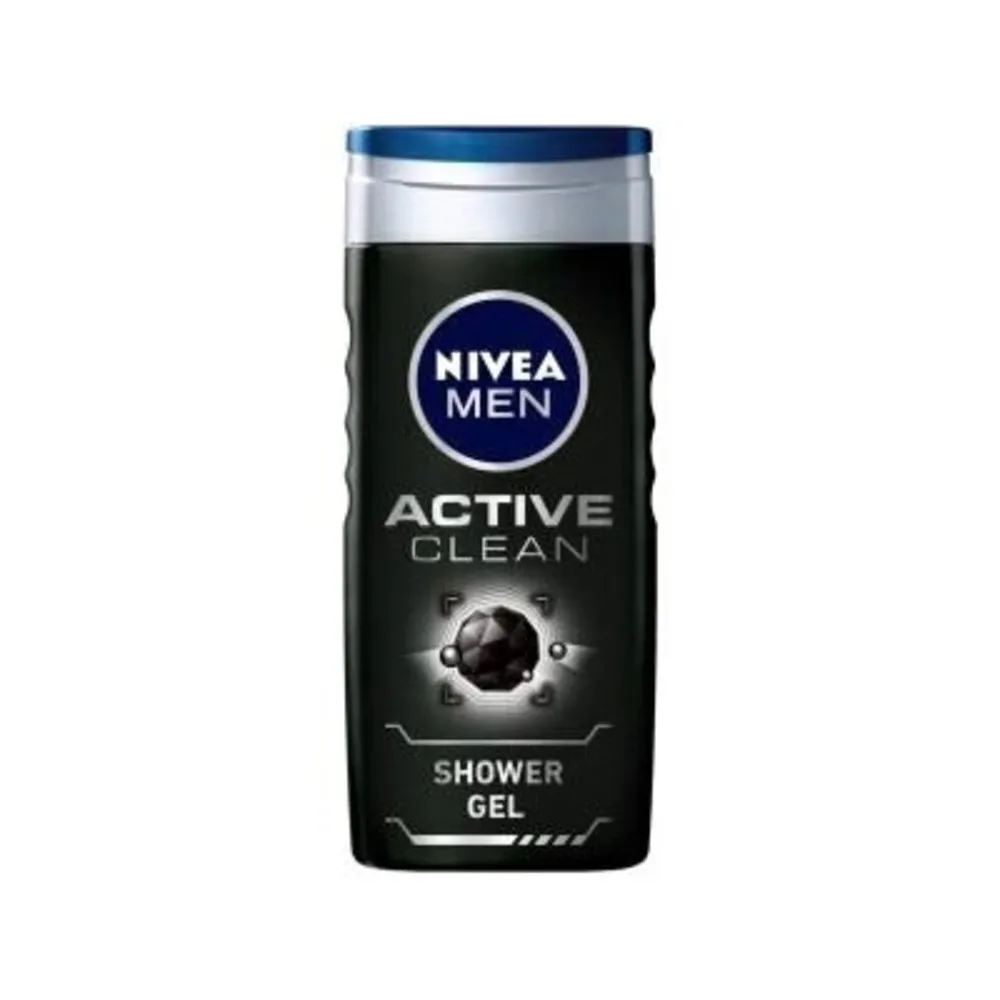 NIVEA-SHOWER-GEL-MEN-ACTIVE-CLEAN-250-ML.webp نيفيا جل استحمام رجال اكتيف كلين 250 مل - الصورة 1