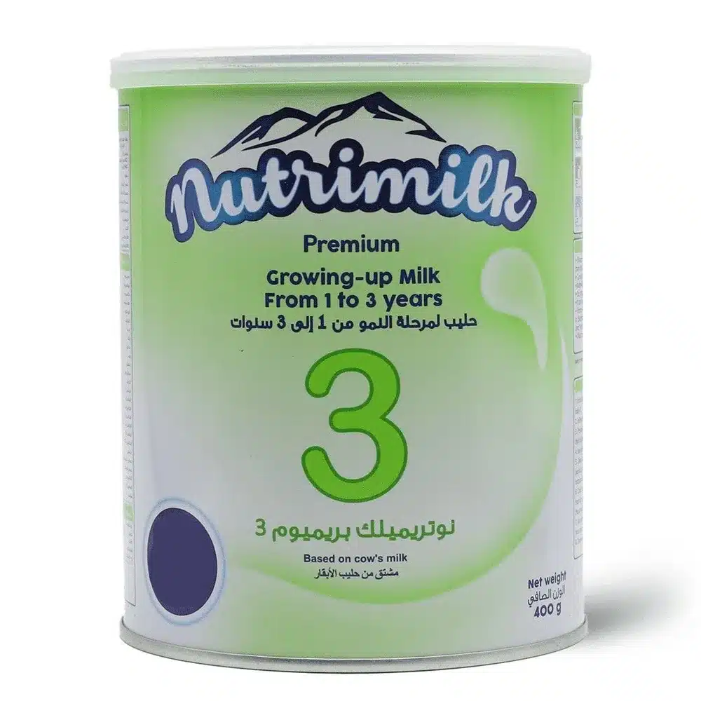 NUTRIMILK-BABY-MILK-3-400-GM-12PK.webp نوتريميلك حليب (3) 400 جم - الصورة 1