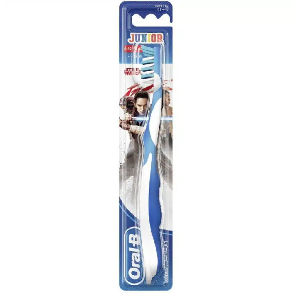 ORAL-B-TOOTH-BRUSH-CHILDREN-STAGES-6-12-YEARS-SOFT.webp اورال بي فرشاة اسنان اطفال ستيجيز 6-12 سنوات ناعمه - الصورة 1