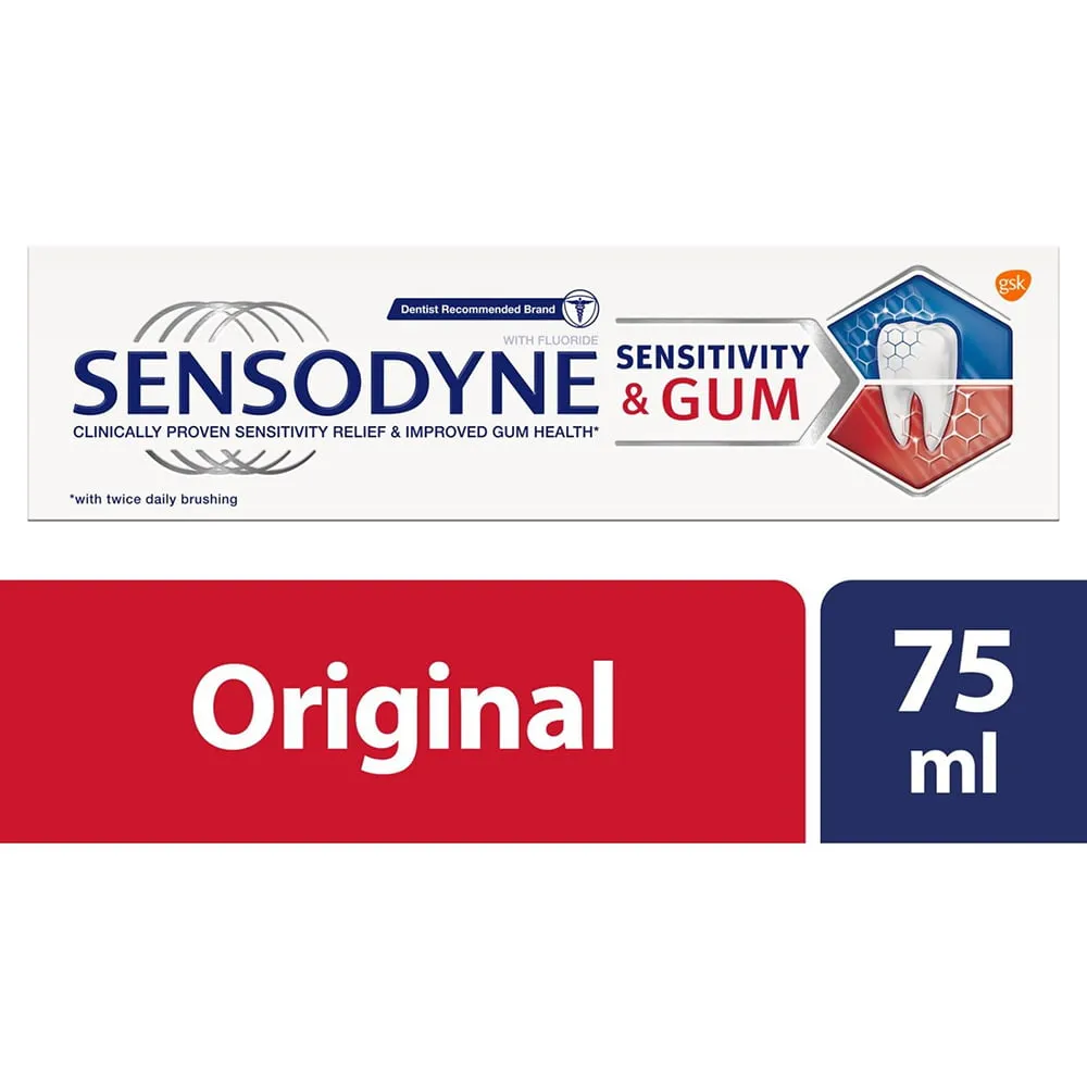 SENSODYNE-TOOTH-PASTE-TRUE-WHITE-MINT-75-ML.webp سنسوداين معجون اسنان ترو وايت للتبيض نعناع 75 مل - الصورة 1