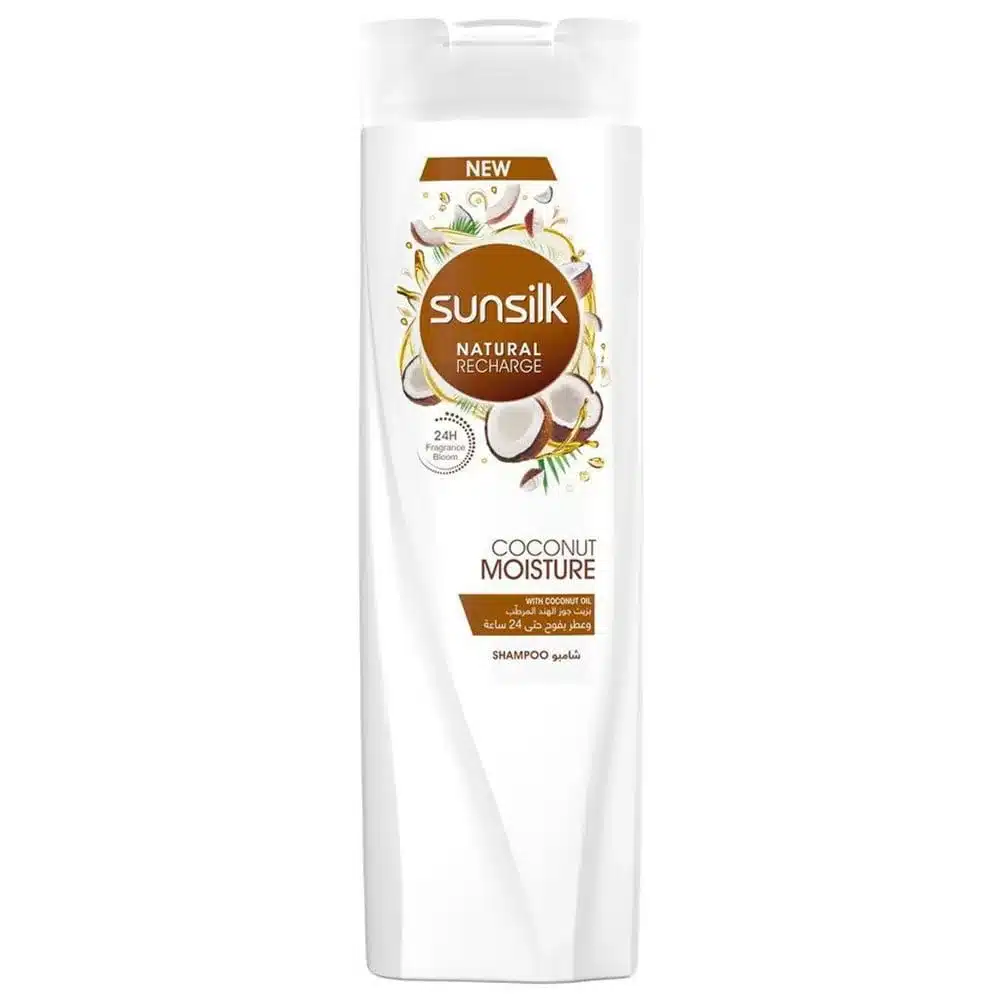 SUNSILK-HAIR-SHAMPOO-COCONUT-OIL-400-ML.webp صنسيلك شامبو بزيت جوز الهند 400 مل - الصورة 1
