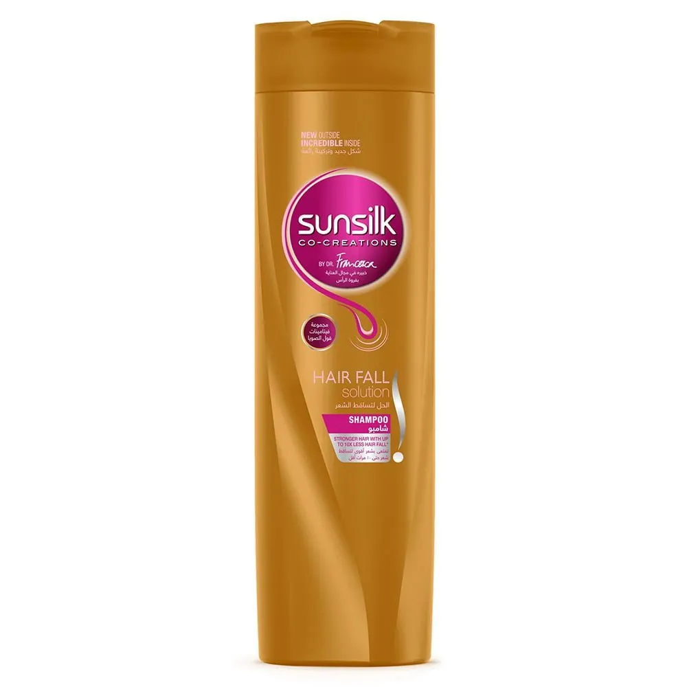 SUNSILK-HAIR-SHAMPOO-HAIR-FALL-SOLUTION-400-ML.webp صنسيلك شامبو الحل لمشاكل تساقط الشعر 400 مل - الصورة 1
