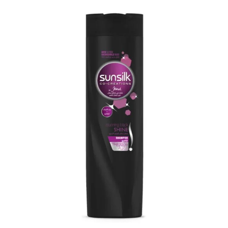 صانسيلك شامبو لمعان ساحر شعر اسود 400 مل
