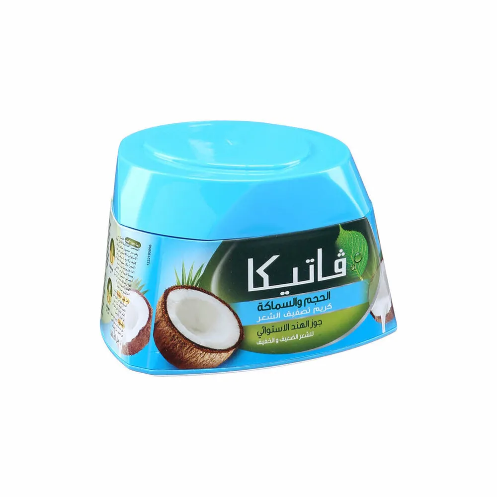 VATIKA-HAIR-CREAM-COCONUT-140-ML.webp فاتيكا كريم شعر عادي بجوز الهند 140 مل - الصورة 1