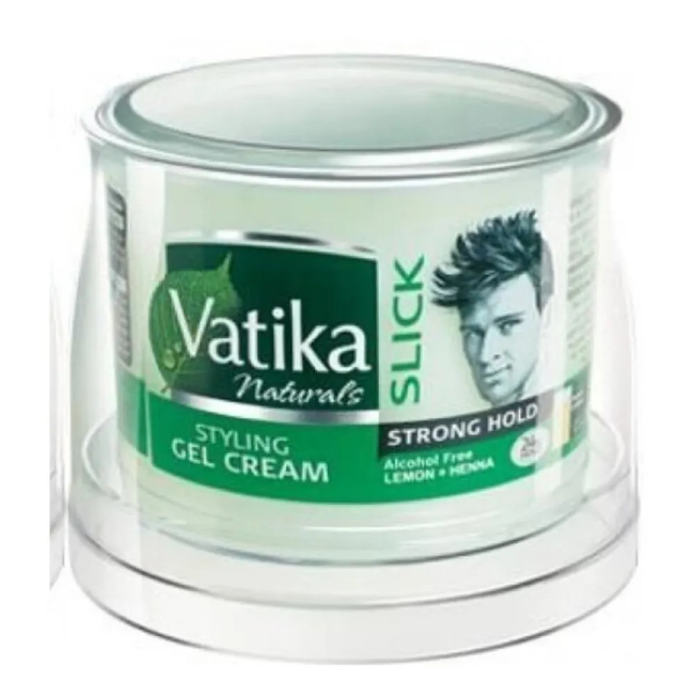 VATIKA-HAIR-CREAM-GEL-SLICK-STRONG-HOLD-250-ML.webp فاتيكا كريم جل للشعر لامع ثبات قوى 250 مل - الصورة 1